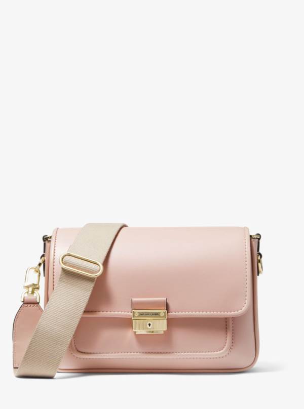 Damske Spojková Taška Michael Kors Bradshaw Medium Leather Ruzove - Kabelky Michael Kors Akcia | MIFEA-0497